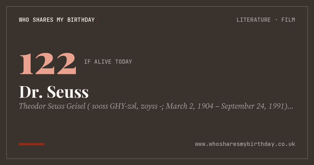Dr. Seuss
