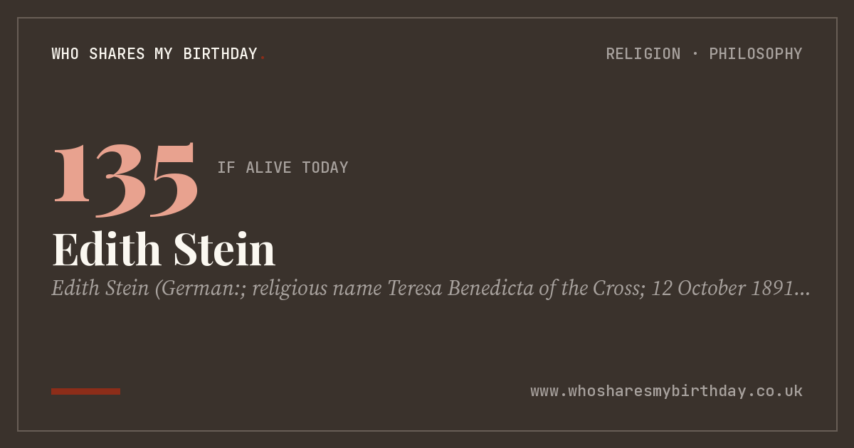 Edith Stein