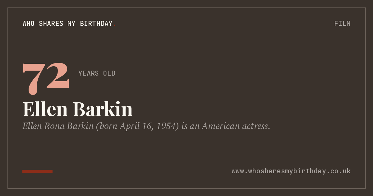 Ellen Barkin