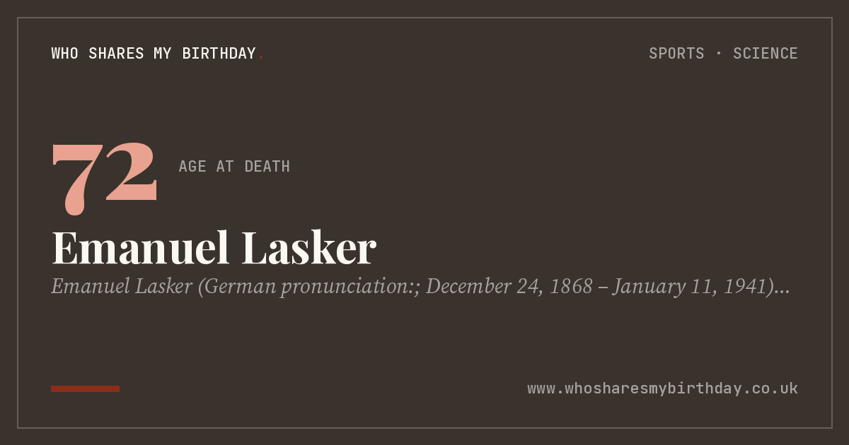 Emanuel Lasker