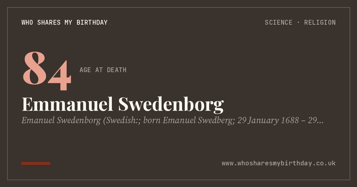 Emmanuel Swedenborg
