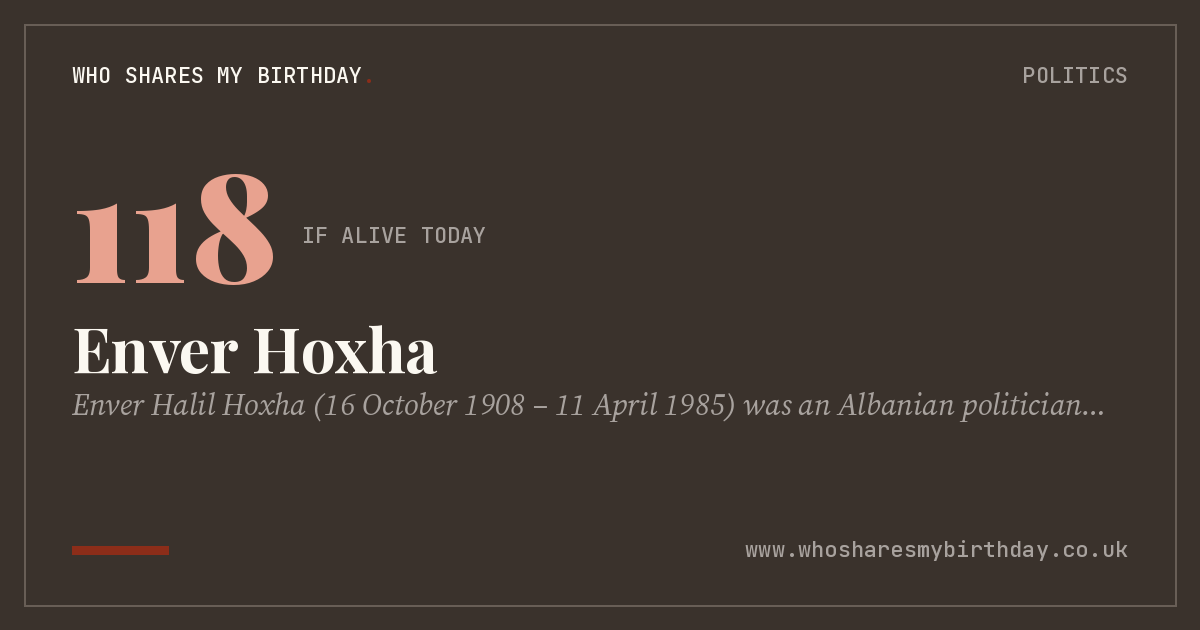 Enver Hoxha