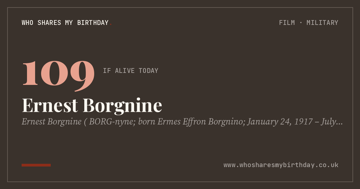 Ernest Borgnine