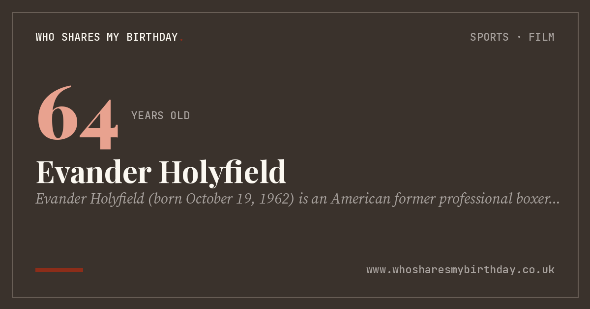 Evander Holyfield