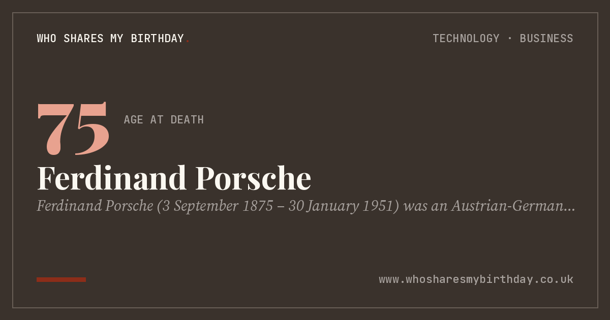 Ferdinand Porsche