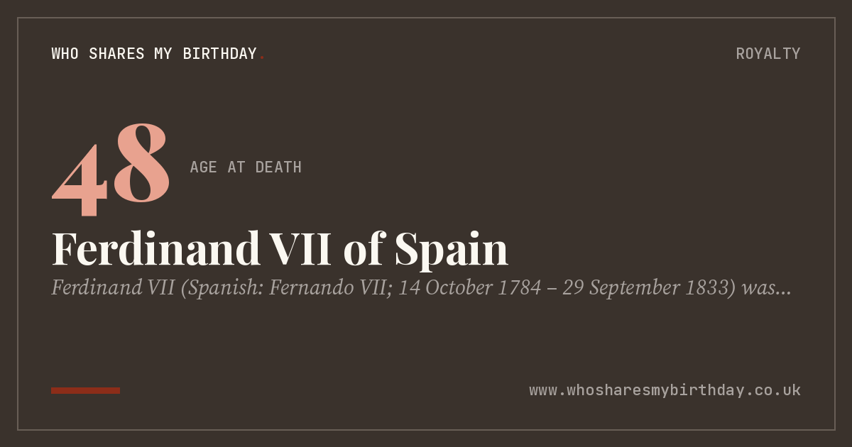 Ferdinand VII of Spain