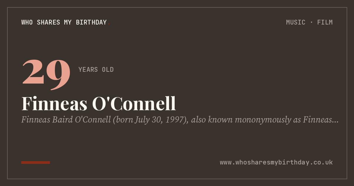 Finneas O'Connell
