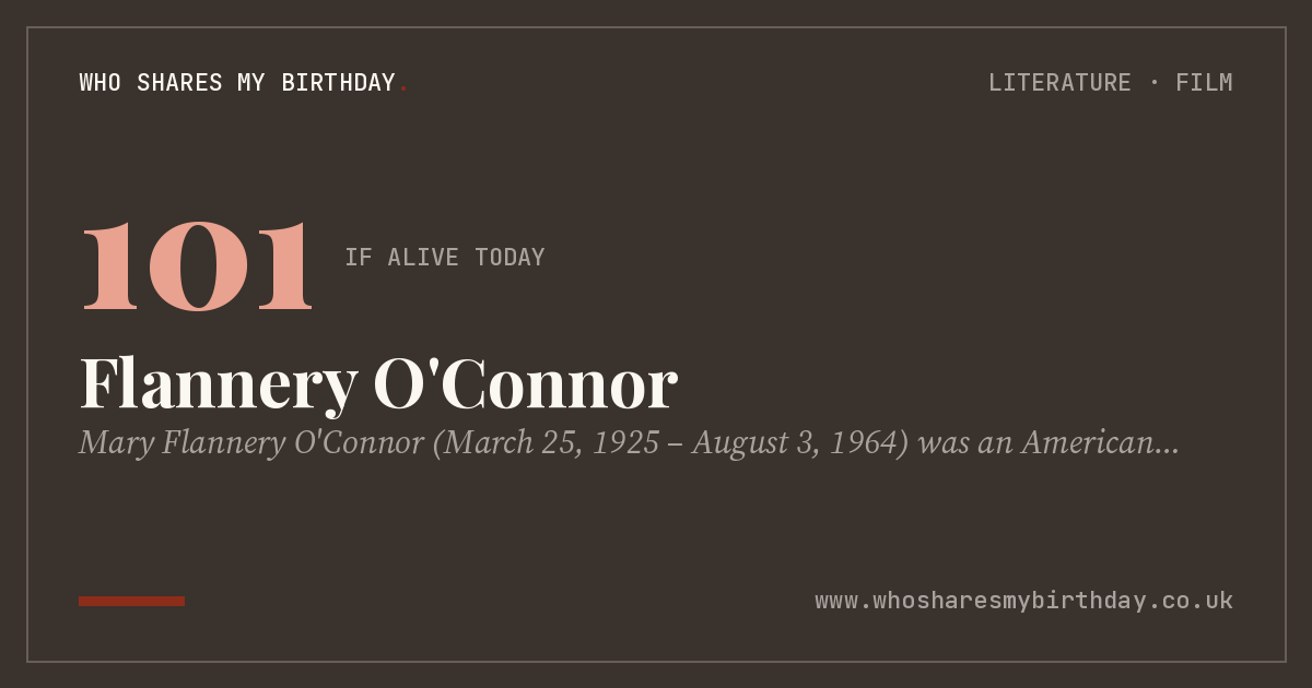 Flannery O'Connor