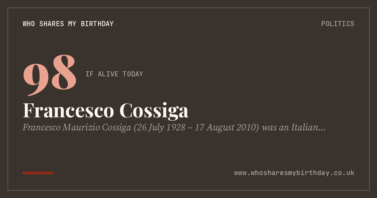 Francesco Cossiga