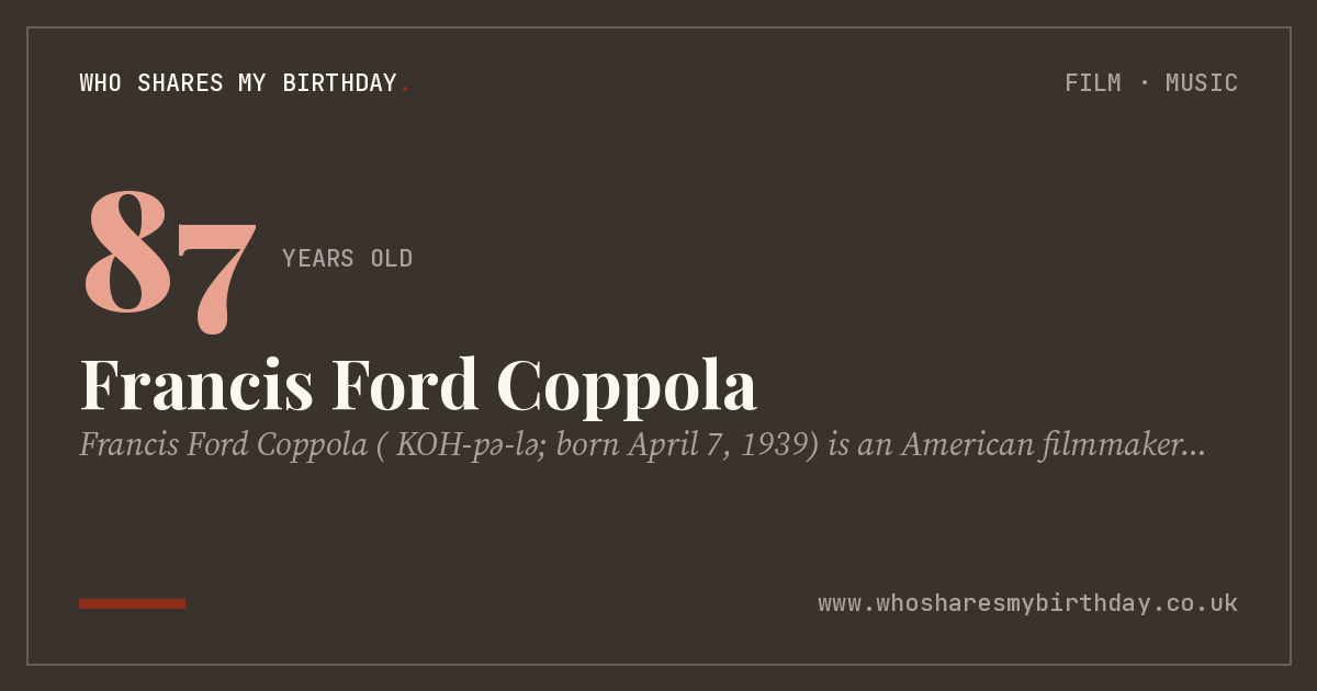 Francis Ford Coppola