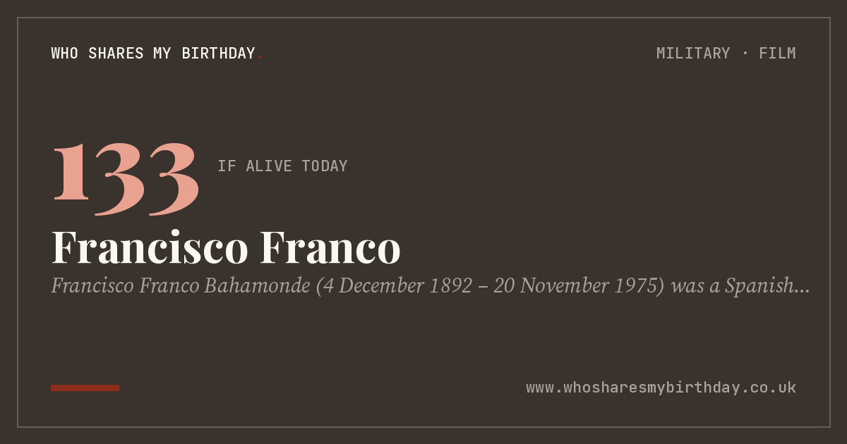 Francisco Franco