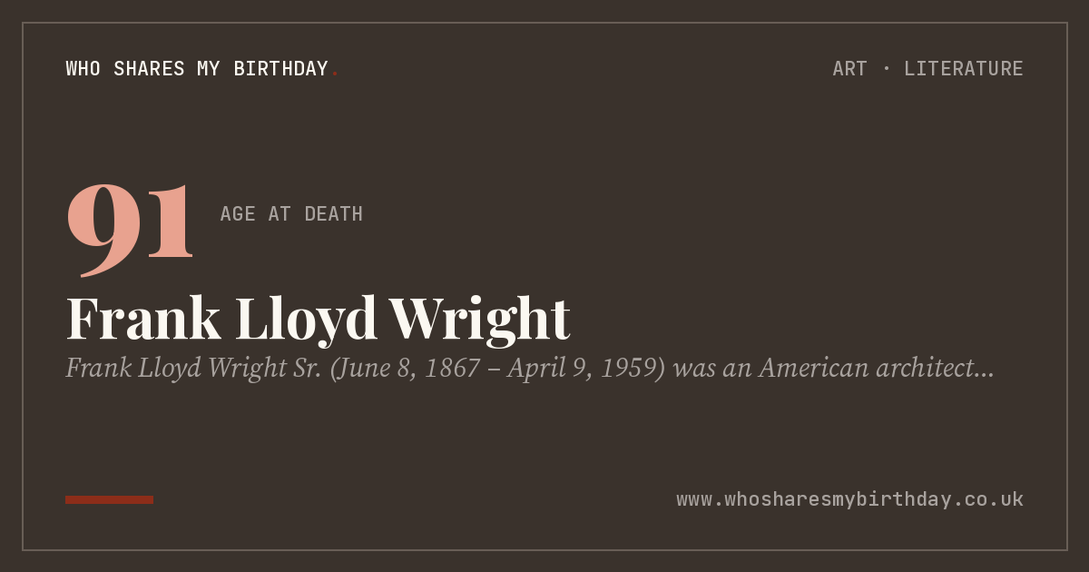 Frank Lloyd Wright