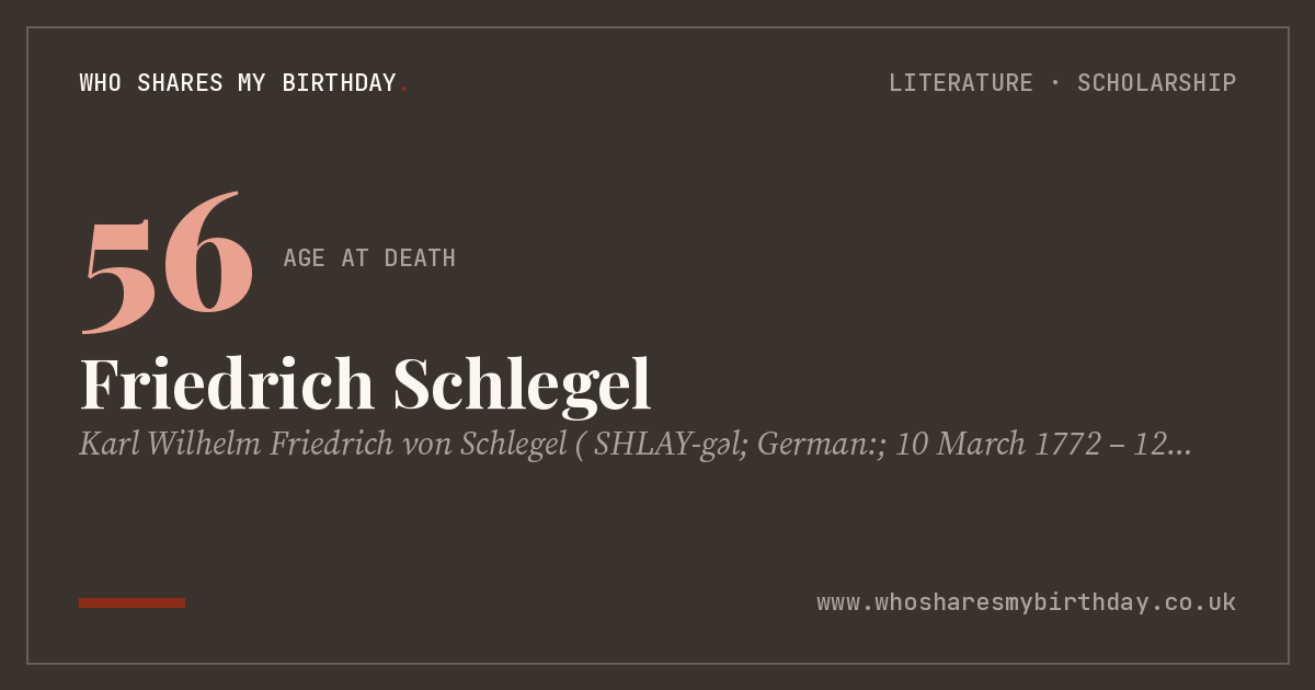 Friedrich Schlegel