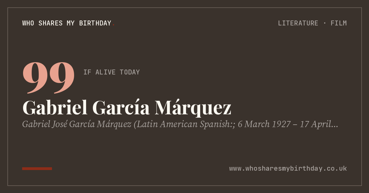 Gabriel García Márquez