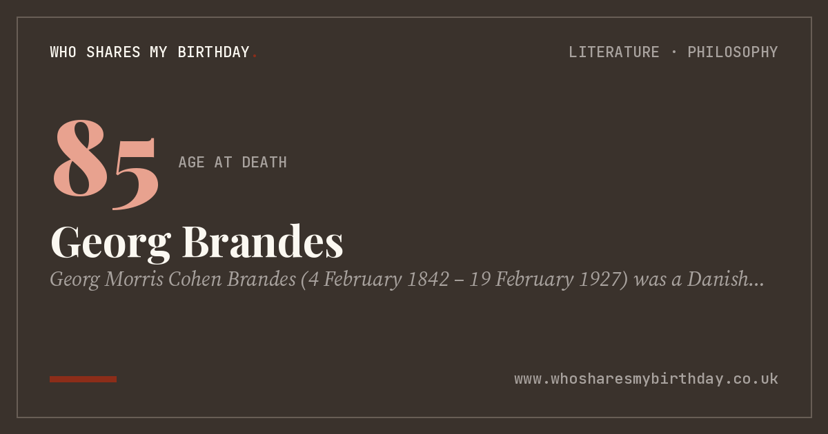 Georg Brandes