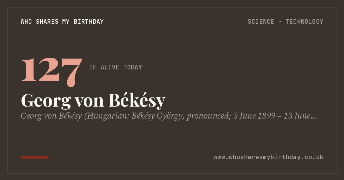 Georg von Békésy