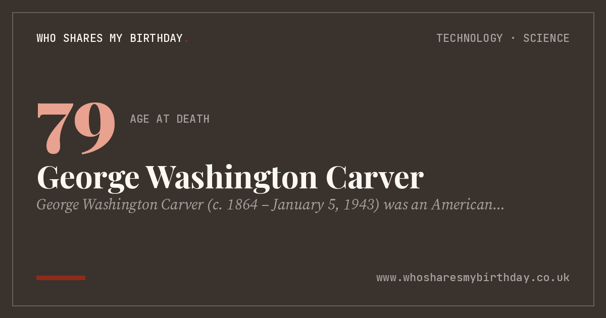 George Washington Carver