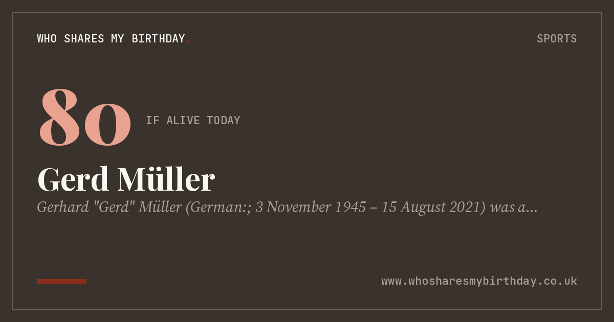 Gerd Müller