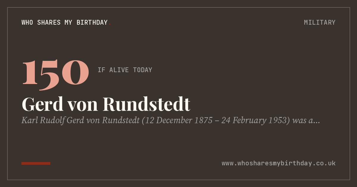 Gerd von Rundstedt