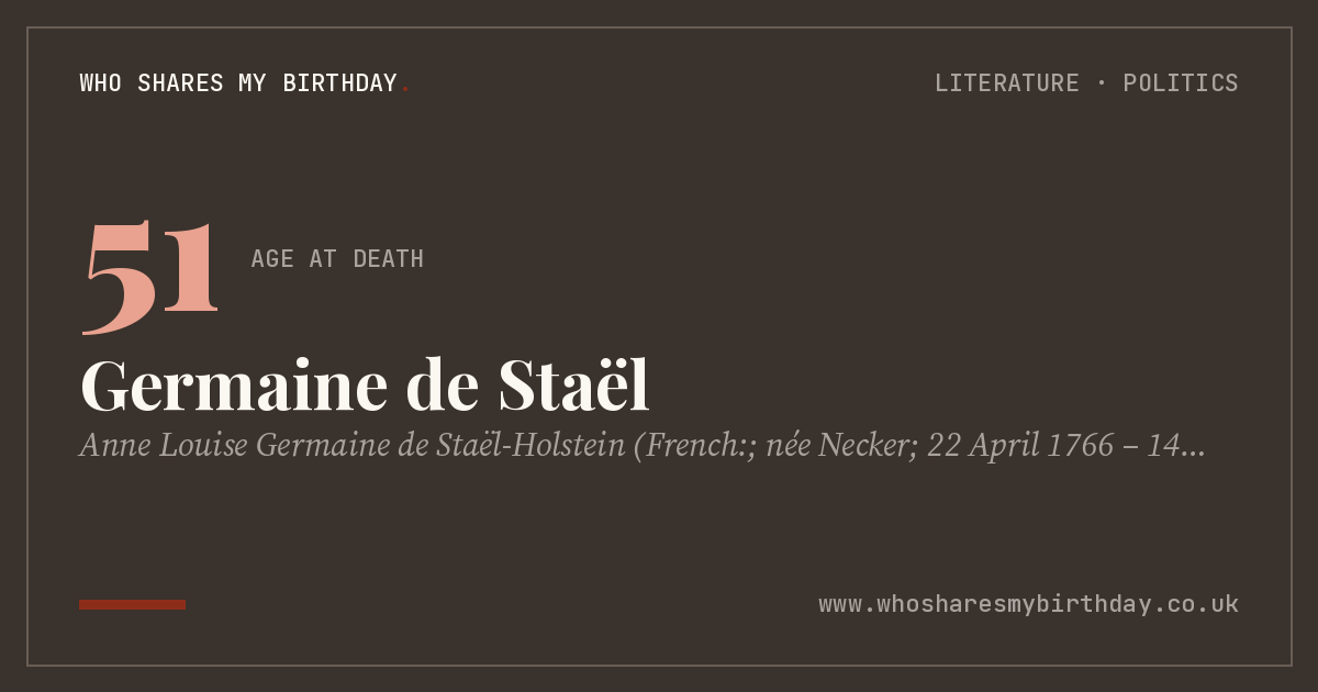 Germaine de Staël