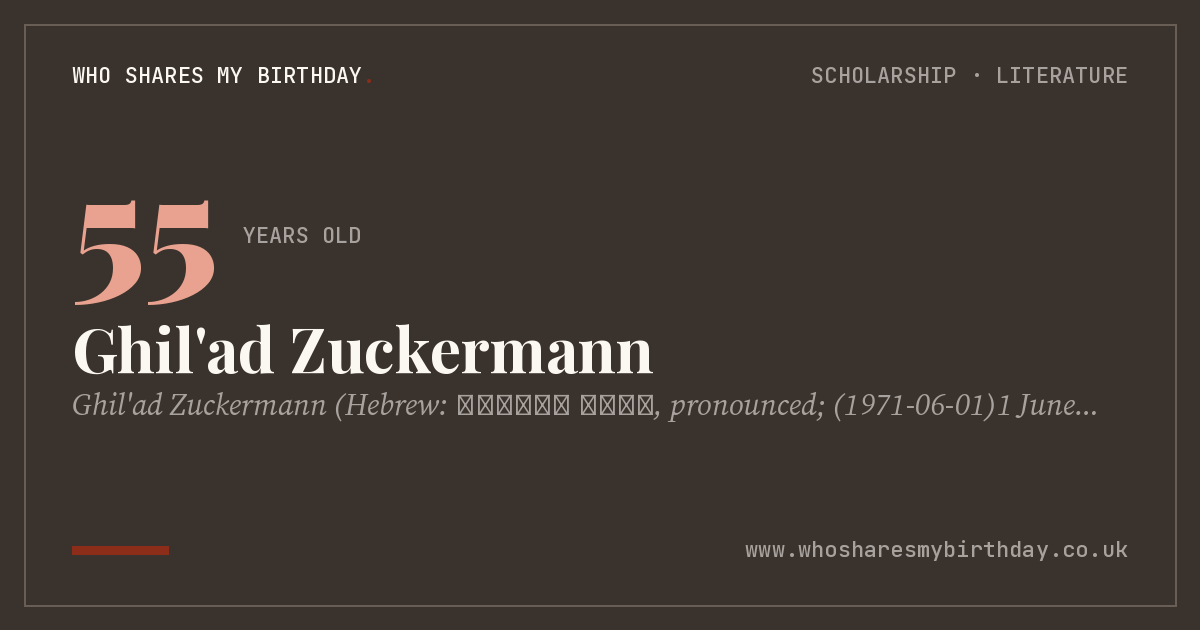 Ghil'ad Zuckermann