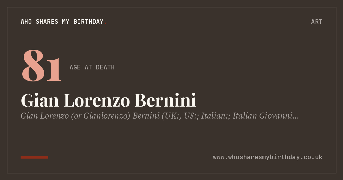 Gian Lorenzo Bernini