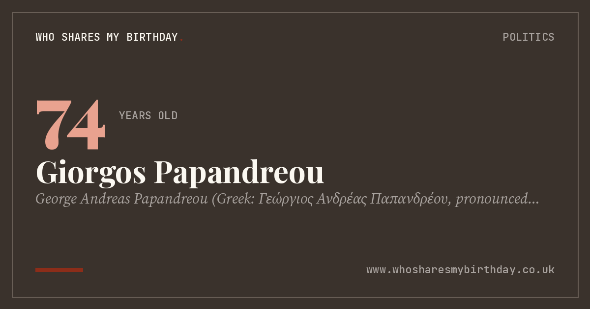 Giorgos Papandreou