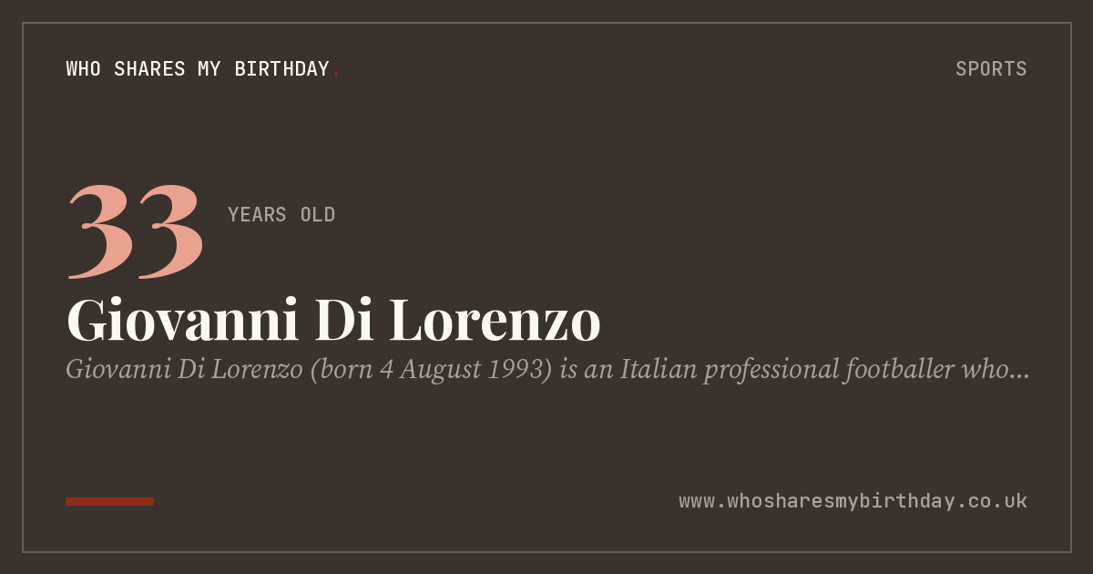 Giovanni Di Lorenzo