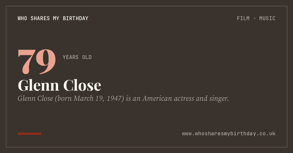 Glenn Close