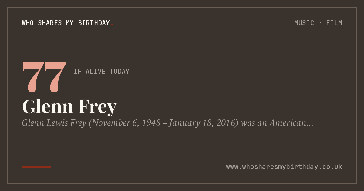 Glenn Frey