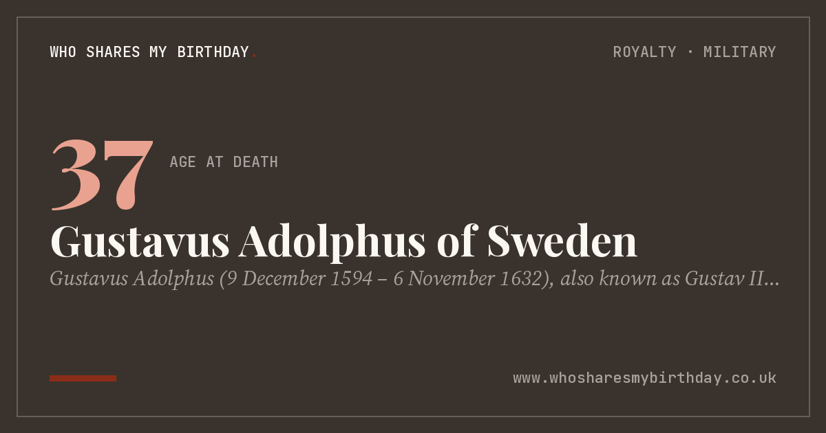 Gustavus Adolphus of Sweden
