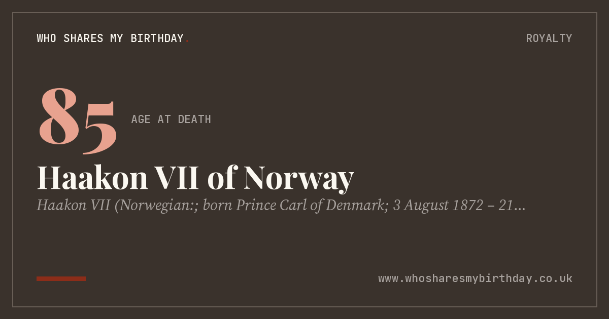 Haakon VII of Norway