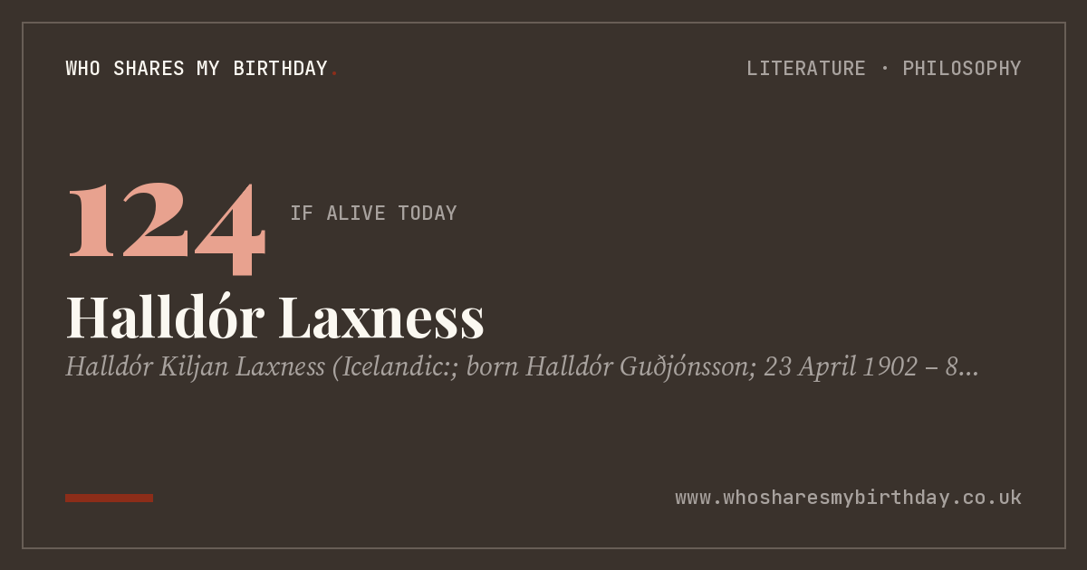 Halldór Laxness