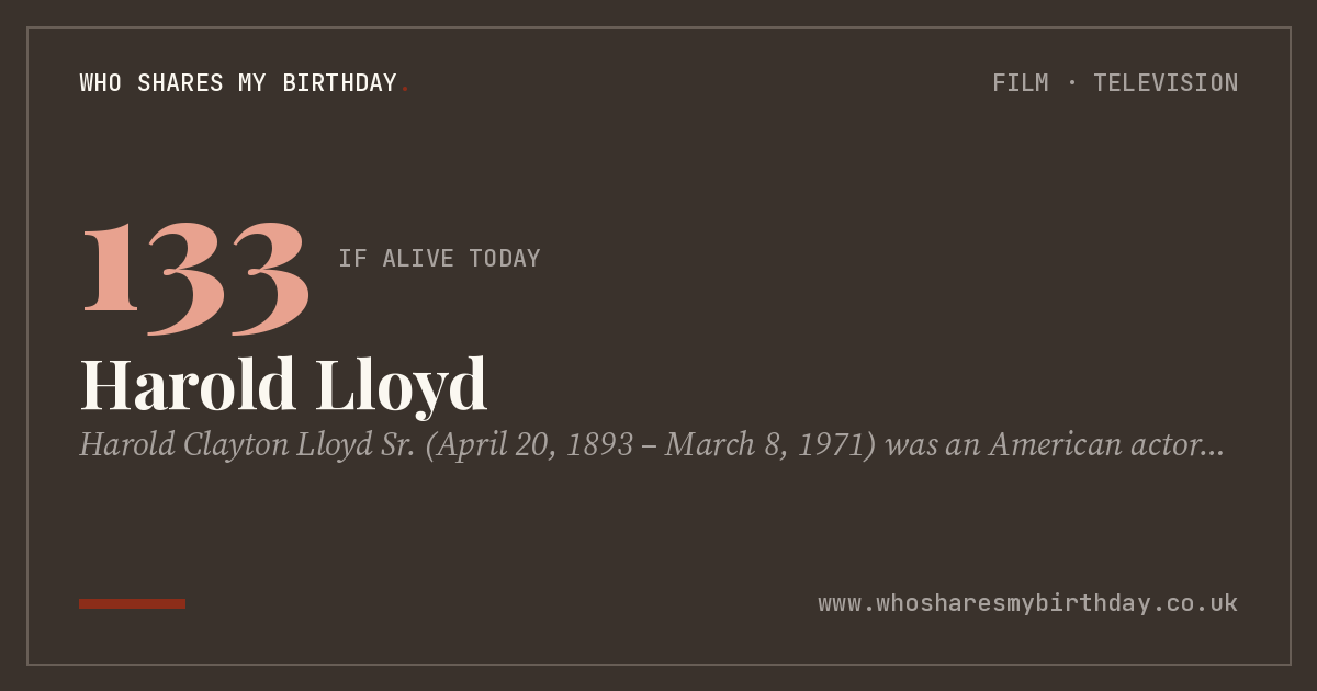 Harold Lloyd