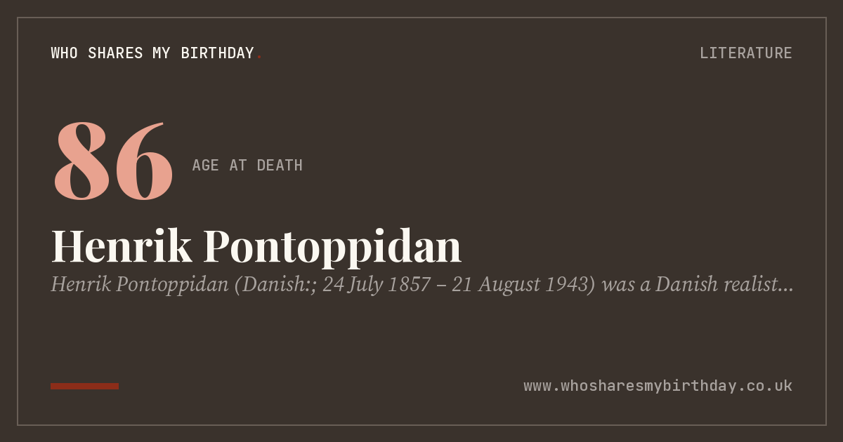 Henrik Pontoppidan
