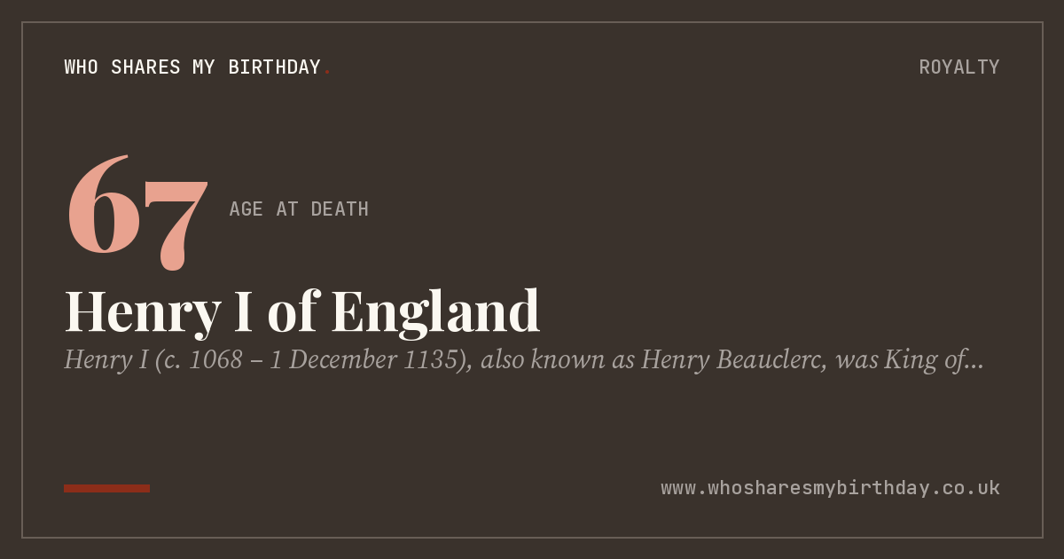 Henry I of England