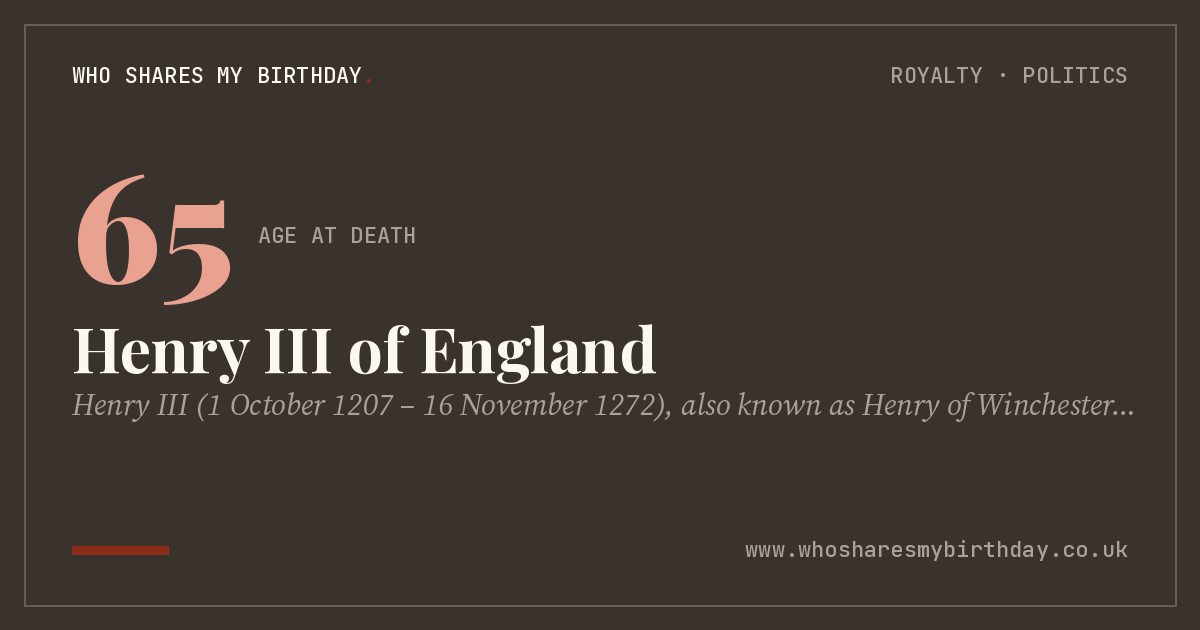 Henry III of England