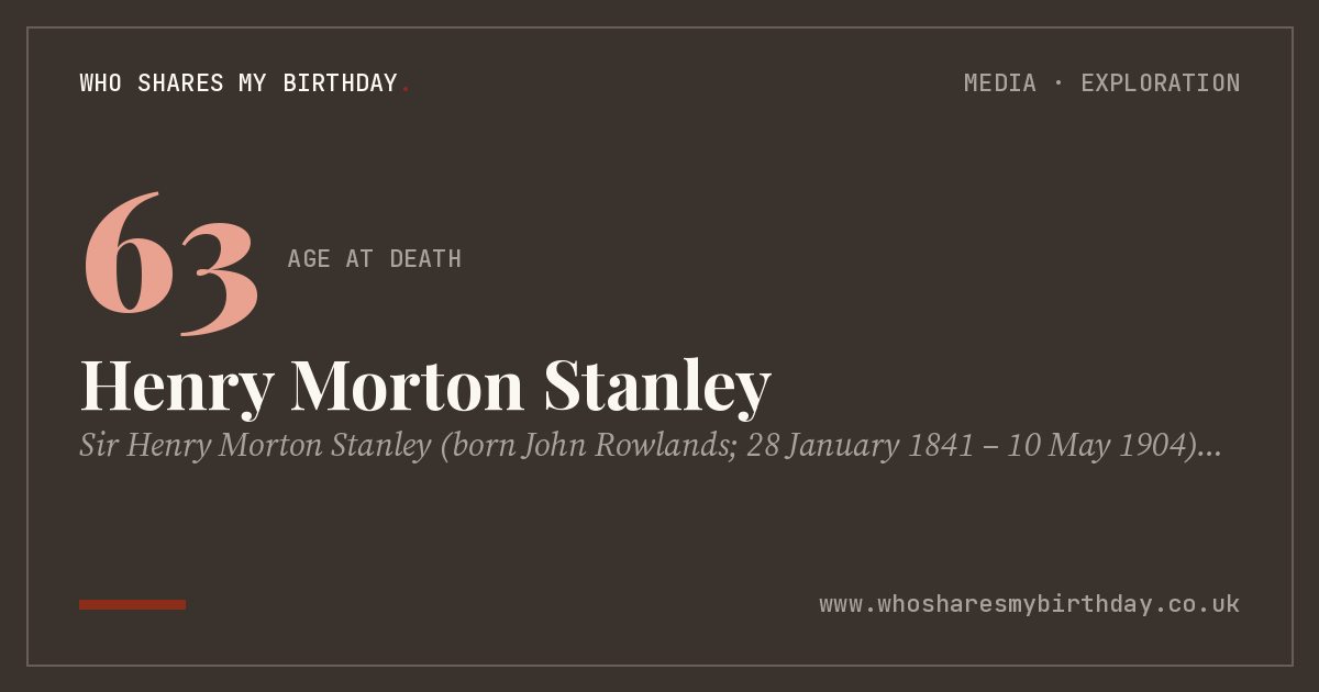 Henry Morton Stanley