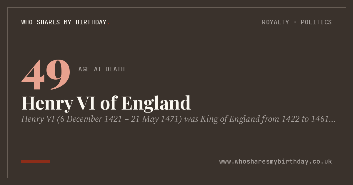 Henry VI of England