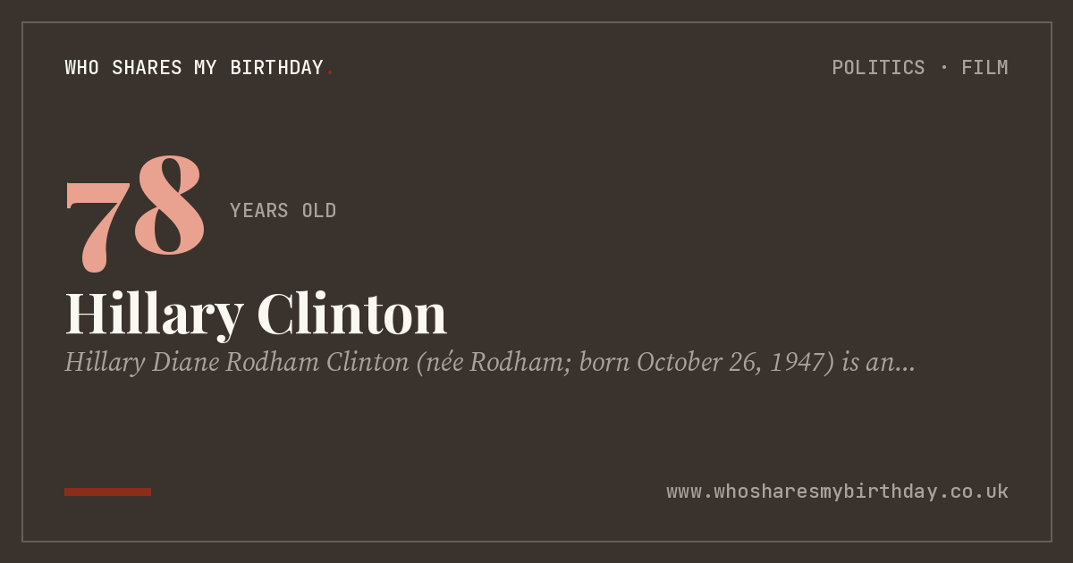 Hillary Clinton
