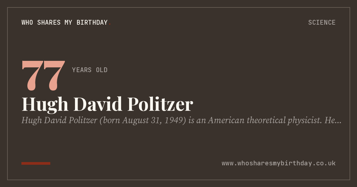 Hugh David Politzer
