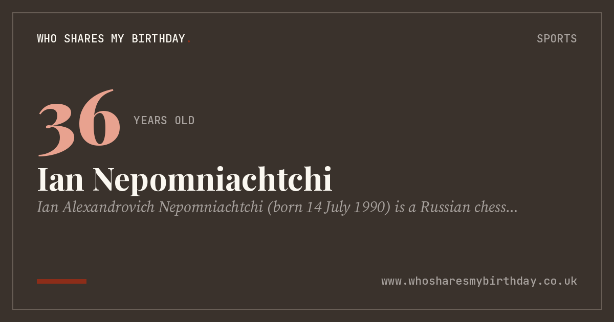 Ian Nepomniachtchi