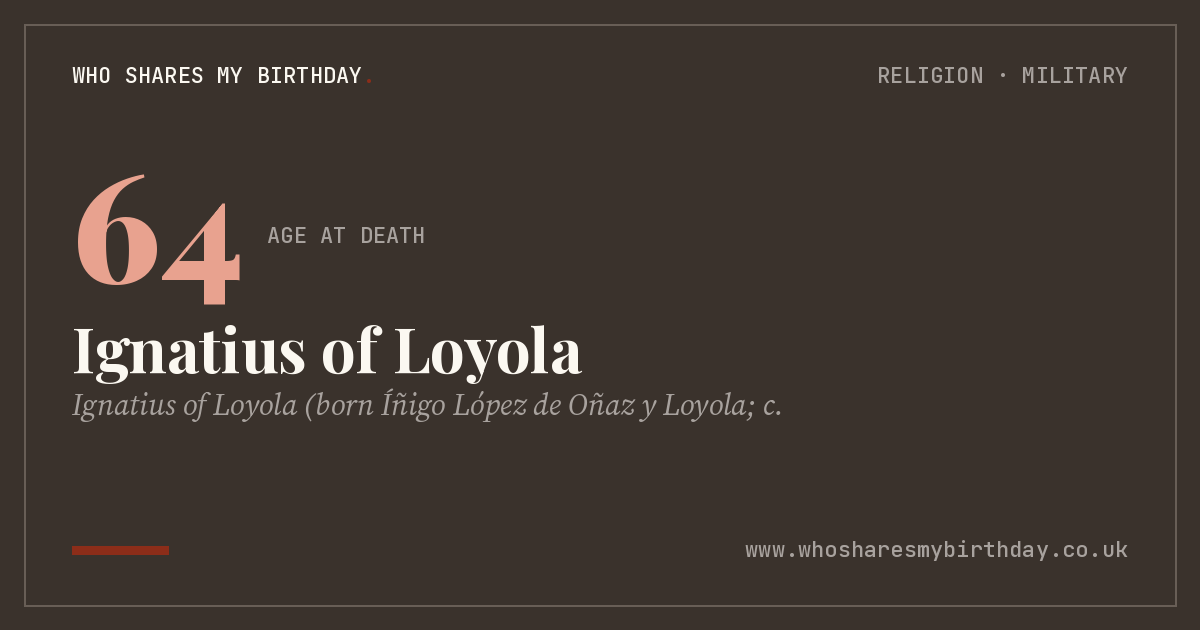 Ignatius of Loyola
