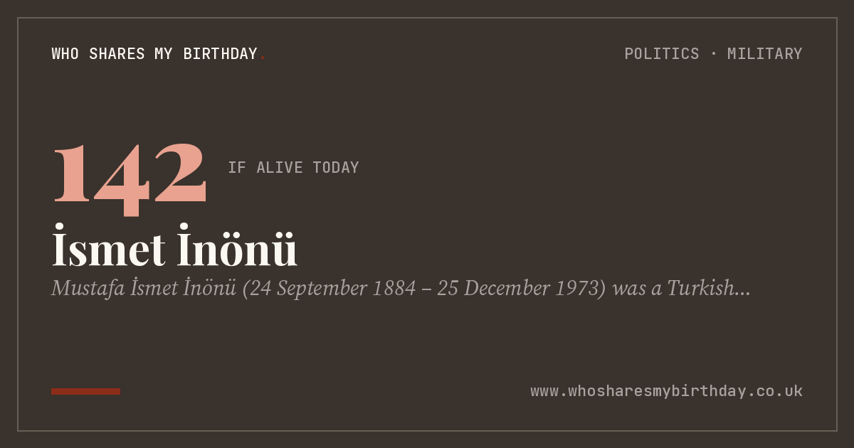 İsmet İnönü