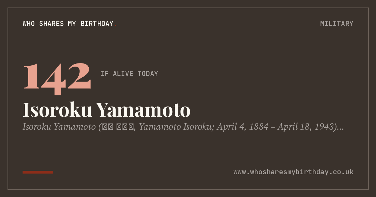 Isoroku Yamamoto