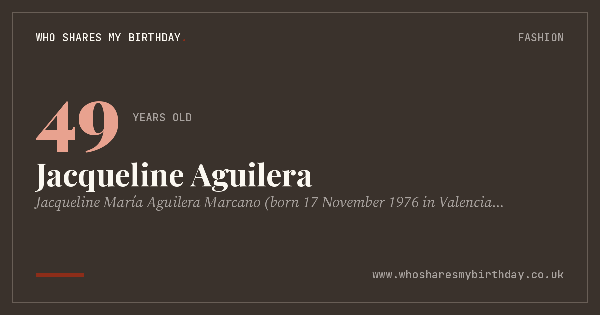 Jacqueline Aguilera