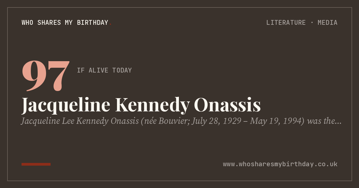 Jacqueline Kennedy Onassis