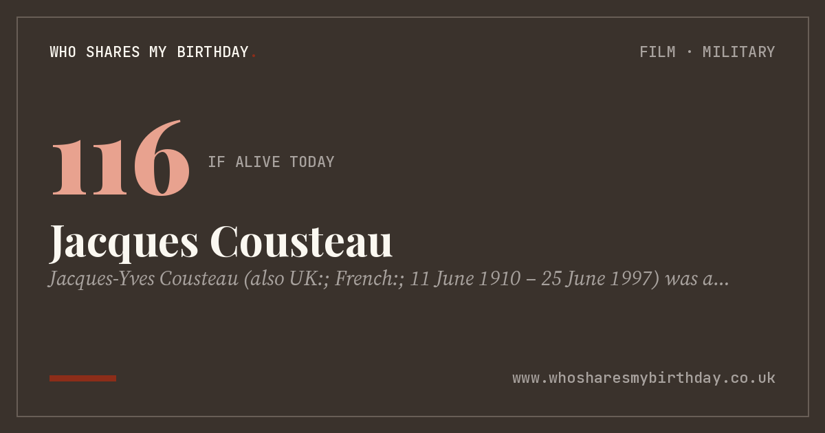 Jacques Cousteau