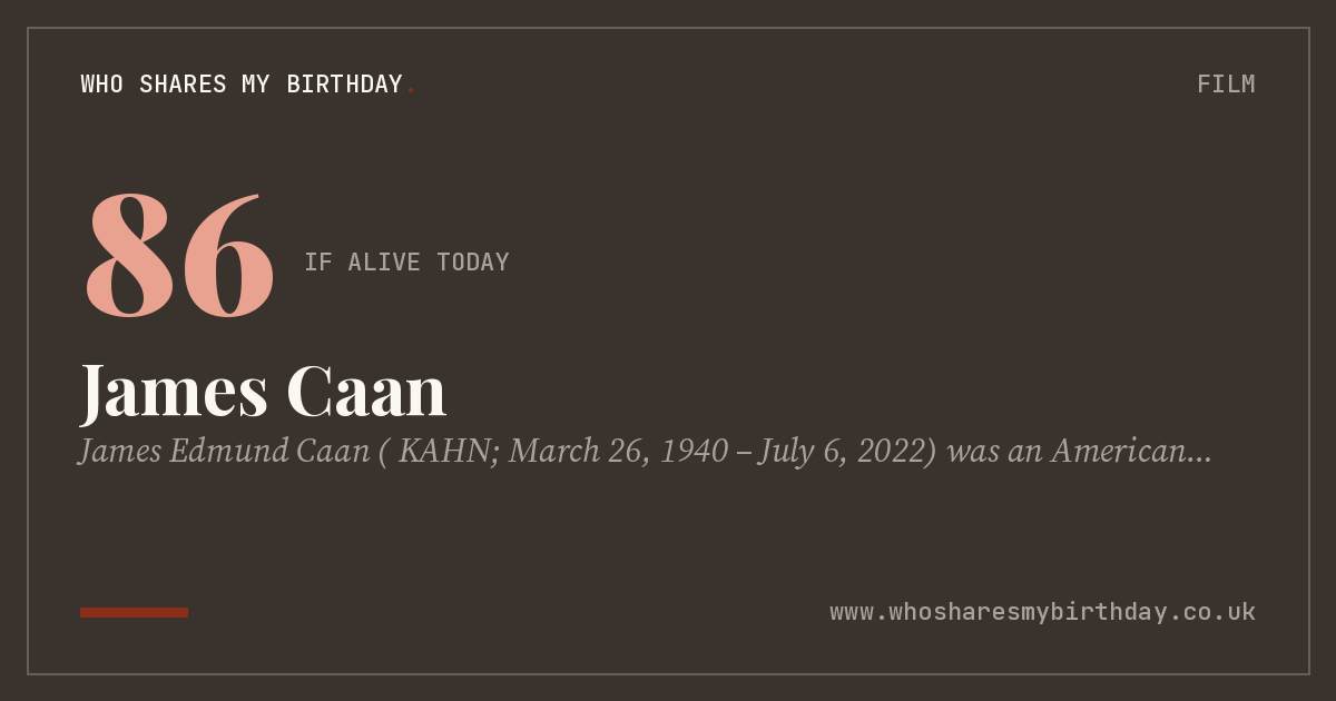 James Caan