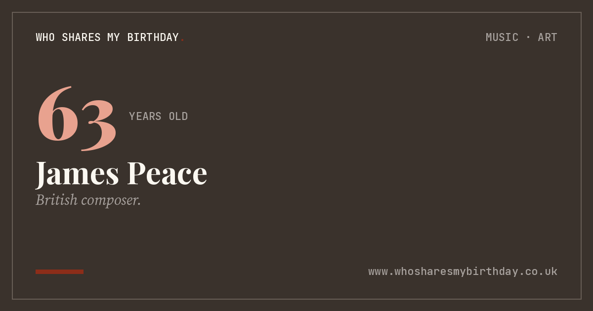 James Peace